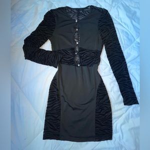 Mesh black dress size small